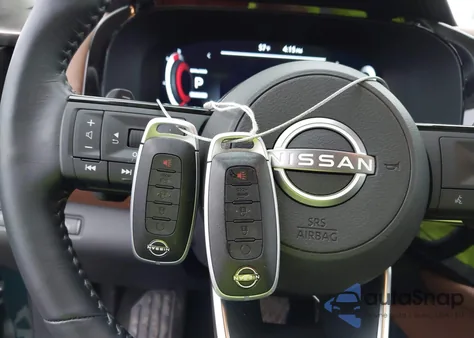 2024 Nissan Pathfinder Platinum Fwd from USA, damaged, VIN 5N1DR3DG3RC295571